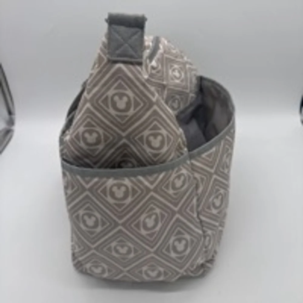 DISNEY BABY Mickey Mouse Diaper Bag Tote Gray